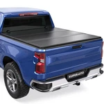 Tonneau Cover 5.8 Ft Fiberglass Tri Hard Truck Bed Chevy Silverado 2007-2025. Fixed Price $619.99.