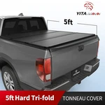 5FT Hard Tri-fold Tonneau Cover For 2017-26 Honda Ridgeline Truck Bed Waterproof. Fixed Price $338.99.