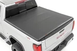 Rough Country 41308650A Soft Tri-fold Tonneau Cover For 19-26 Silv/sra 1500 6.6'. Fixed Price $219.95.