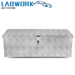 Silver 30"X13"X10" Truck Tool Box For Flatbed Rv Camper Storage. Fixed Price $68.17.