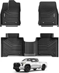 Floor Mats Fit 2022-2026 Toyota Tundra (only For Crewmax Cab), Tpe All Weather. Fixed Price $219.99.
