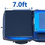 7' Soft Roll Up Tonneau Cover For 2008-2015 Nissan Titan Truck Bed. Fixed Price $199.99.