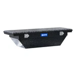 Uws Gloss Black Aluminum 60" Angled Truck Box, Low Profile Storage. Fixed Price $757.95.