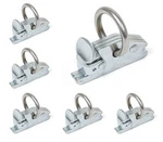 6 Pack E-track Fittings, Heavy-duty 1.5IN Diameter O-ring, 2,000 Lb Worki. Fixed Price $26.74.