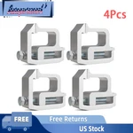 4 Pcs Truck Cap Topper Camper Shell Mounting Clamps Heavy Duty Aluminum Silver. Fixed Price $21.99.