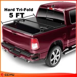 Hard Tonneau Cover 5FT 3-FOLD For 2016-2021 Toyota Tacoma Truck Bed 60.5INCH. Fixed Price $238.99.