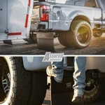 N SGX-FD110 Mud Flaps Bed Steps 17-26 Ford F350 F450 Drw. Fixed Price $695.00.