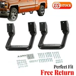 2PCS Universal Side Step Nerf Bars Black Aluminum For Truck/suv/pickup. Fixed Price $37.19.