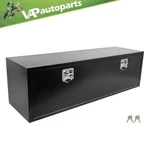 60"*18"*18" Multifunctional Storage Tool Box For Truck W/2X Chain Lock Black. Fixed Price $408.35.