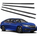 Weather Stripping Molding Trim Belt,compatible With Honda Civic 2016-2021 4-DOOR. Fixed Price $52.00.