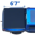6'7" Soft Roll Up Tonneau Cover For 2004-2015 Nissan Titan Truck Bed. Fixed Price $189.99.