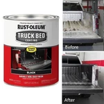 Black Truck Bed Coating 32 Fl Oz Brush Or Roll On Liner Paint Rust-oleum Trailer. Fixed Price $53.97.