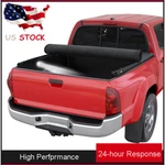 Roll-up Tonneau Cover W/ Lock For 2022-2024 Toyota Tundra 78IN 6.5FT Truck Bed. Fixed Price $123.97.