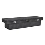 Uws EC10442 Gloss Black Aluminum 69" Foam Filled Lid Crossover Truck Tool Box. Fixed Price $926.86.