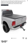 2009-2018 Ram 1500 Hard Tonneau Cover. Fixed Price $800.00.