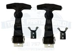 (2) Buyer Products Rubber Hood Latch Bungee Battery W/ Bracket&pin. Fixed Price $16.11.