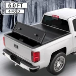 6FT 4-FOLD Frp Hard Truck Tonneau Bed Cover 2019-2023 Ford Ranger Black. Fixed Price $335.88.