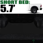 Topline For 2002-2018 Dodge Ram 5.7 Feet Short Cab Rubber Truck Bed Mat Liner V2. Fixed Price $83.00.