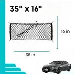 35" X 16" Double Heavy Cargo Net Envelope Organizer Nissan Altima Sedan 2007-12. Fixed Price $15.45.