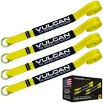 Vulcan Loop Exotic Car Tie Down Straps - Inch 12 Foot Classic Yellow. Fixed Price $83.59.