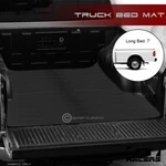 1983-2012 Ford Ranger Pickup 7 Ft Rubber Truck Bed Floor Mat Carpet Liner V2. Fixed Price $88.00.