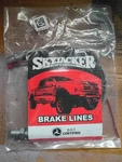 FJ40 Landcruiser Skyjacker FBL31 Extended Stainless Front Center Brake Line. Fixed Price $49.00.