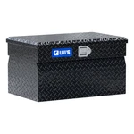 Uws Gloss Black Aluminum 30" Utility Chest Toolbox Storage Cargo. Fixed Price $615.95.