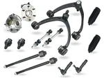 For Escalade Esv Control Arm Ball Joint Tie Rod And Sway Bar Link Kit 59831WMFX. Fixed Price $316.74.
