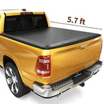 5.7 / 5.8FT Bed Soft 3-FOLD Tonneau Cover For 09-26 Dodge Ram 1500 Classic Truck. Fixed Price $149.99.