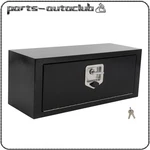 Storage Tool Box 27.75"X10.5"X10" W/ 2X CHAIN+1X Lock For Truck/garage. Fixed Price $90.99.