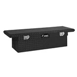Uws EC10152 Black Aluminum Single Lid Low Profile Tool Box For Silverado Sierra. Fixed Price $923.03.