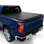 5.8FT Bed Hard Truck Tonneau Cover For 2017-2026 Nissan Titan W/ Led Lamp 4-FOLD. Fixed Price $265.00.