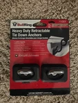 Bull Ring Heavy Duty Retractable Tie Down Anchors #1001. Fixed Price $30.00.