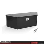 46 In. 18 14.5 Black Iron Underbody Truck Storage Tool Box W/lock. Fixed Price $277.39.