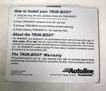 Camper Boot Rear Window Seal 30000. Fixed Price $37.06.