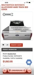 Weathertech Alloycover 8HF010074. Fixed Price $550.00.