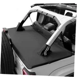 Tonneau Cover 4 Door Compatible With Wrangler Jlu 2018-2026, Trunk Cargo. Fixed Price $139.22.