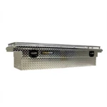 New Camlocker 71" Polished Aluminum Low Profile Crossover Toolbox With Rails. Fixed Price $975.00.