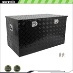 44"*24"*24" Multifunctional Storage Tool Box For Truck W/2X Lift Air Rod Black. Fixed Price $397.68.