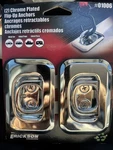 Erickson 2PK Chrome Anchors New In Pkg. Trucks With Stake Pockets. Fixed Price $17.95.