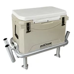 Dolphin 85QT (80L) Fish Cooler Box White Seat Cushion + 2 Free Twin Rod Holders. Fixed Price $799.00.