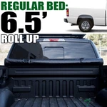 Topline For 1999-2007 Silverado/sierra 6.5' Bed Lock Roll Up Vinyl Tonneau Cover. Fixed Price $146.00.