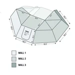 Overland Vehicle Systems 18119909 Nomadic Awning 270 Side Wall 3. Fixed Price $199.99.
