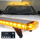 48" Amber/white Led Rooftop Strobe Light Bar Car Truck Emergency Warning Hazard. Fixed Price $242.92.