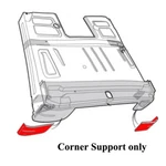 1948 1952 Ford Truck Cab Floor Pan Rear Corner Support Pair Right & Left 3155E. Fixed Price $68.95.