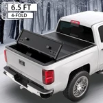 4FOLD 6.5FT Frp Truck Tonneau Bed Cover For 2007-2013 Chevy Silverado Gmc Sierra. Fixed Price $375.99.