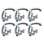 Api Large Truck Cap Clamps For 05-21 Toyota Tacoma W/ Fiberglass Rails Set Of 6. Fixed Price $52.67.