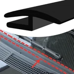 Qboonpt Windshield Cowl Rubber Seal Strip, 1.7M/5.6FT Car Front And Black. Fixed Price $16.80.