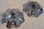 New 2 Rbp Chrome Wheel Center C1008-C Rolling Big Power 94R Caps Lot. Fixed Price $130.00.