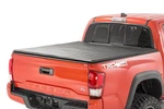 Rough Country Soft Tri-fold Bed Cover For 16-23 Toyota Tacoma 5' 41716501A. Fixed Price $219.95.
